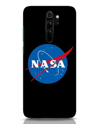 Shop NASA Logo Designer Hard Cover for Xiaomi Redmi Note 8 Pro-Front