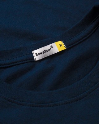 

Navy Blue Full Sleeve T-Shirt Men' Plain Full Sleeve T-Shirts Bewakoof.com