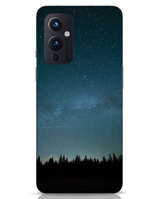 Shop Night Star OnePlus 9 Mobile Cover-Front
