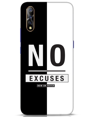 Shop No Excuses Stripe Vivo S1 Mobile Cover-Front