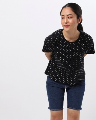 Shop Women's Black Normal is Boring T-shirt-Front