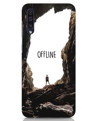Shop Offline Samsung Galaxy A50 Mobile Cover-Front