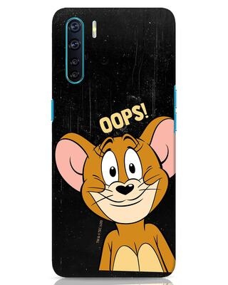 Shop Oops Jerry Oppo F15 Mobile Cover (TJL)-Front