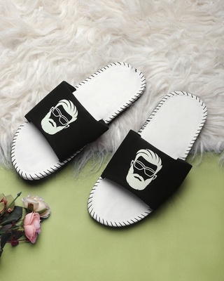 Shop Pampy Angel Jumbo-White Slipper FlipFlops Slides for Men-Front
