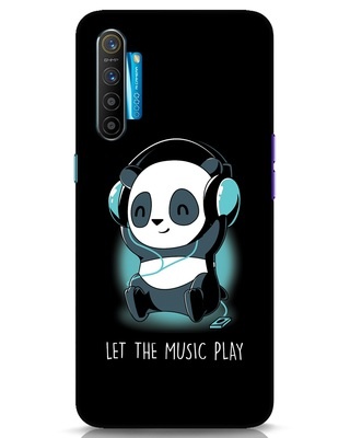 Shop Panda Headphones Realme XT Mobile Cover-Front