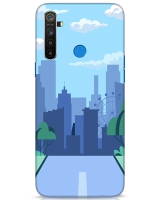 Shop Panda Scooter Designer Hard Cover for Realme 5-Front
