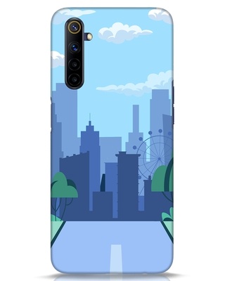 Shop Panda Scooter Designer Hard Cover for Realme 6i-Front