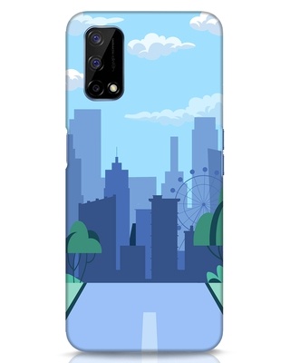 Shop Panda Scooter Designer Hard Cover for Realme Narzo 30 Pro-Front