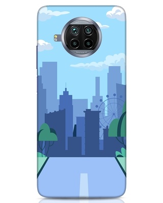 Shop Panda Scooter Designer Hard Cover for Xiaomi Mi 10i 5G-Front