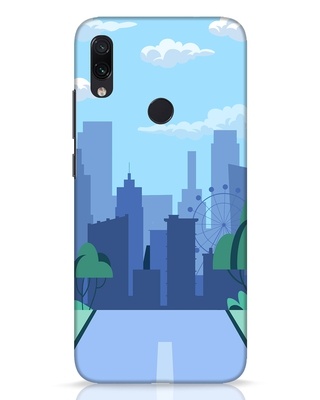 Shop Panda Scooter Designer Hard Cover for Xiaomi Redmi Note 7 Pro-Front
