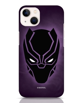 Shop Panther Black Designer Hard Cover for iPhone 13-Front