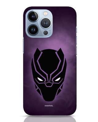 Shop Panther Black Designer Hard Cover for iPhone 13 Pro-Front