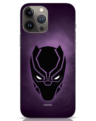 Shop Panther Black Designer Hard Cover for iPhone 13 Pro Max-Front