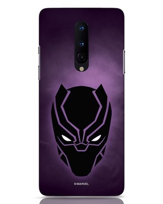 Shop Panther Black OnePlus 8 Mobile Cover-Front
