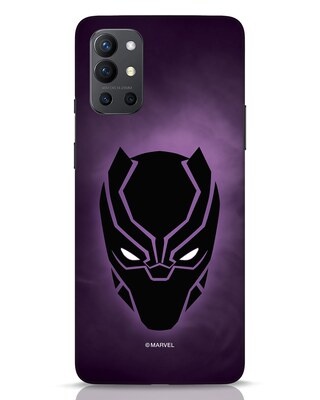 Shop Panther Black OnePlus 9R Mobile Covers-Front