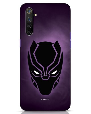 Shop Panther Black Realme 6 Pro Mobile Cover-Front
