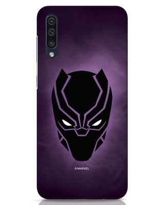 Shop Panther Black Samsung Galaxy A50 Mobile Cover-Front