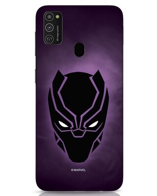 Shop Panther Black Samsung Galaxy M21 Mobile Cover-Front