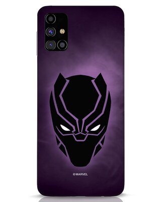 Shop Panther Black Samsung Galaxy M31s Mobile Cover-Front