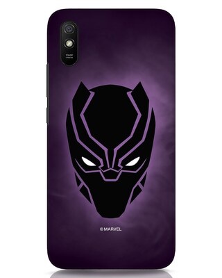 Shop Panther Black Xiaomi Redmi 9A Mobile Cover-Front
