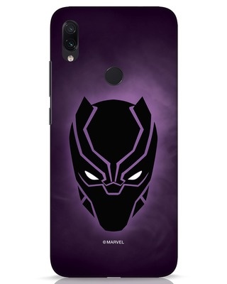 Shop Panther Black Xiaomi Redmi Note 7s Mobile Cover-Front