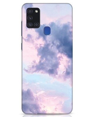 Shop Pastel Cloud Samsung Galaxy A21s Mobile Cover-Front