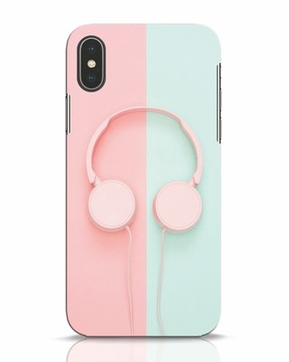 Shop Pastel Music iPhone X Mobile Cover-Front