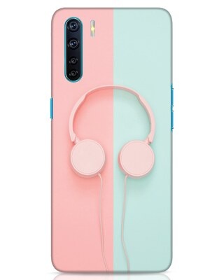 Shop Pastel Music Oppo F15 Mobile Covers-Front