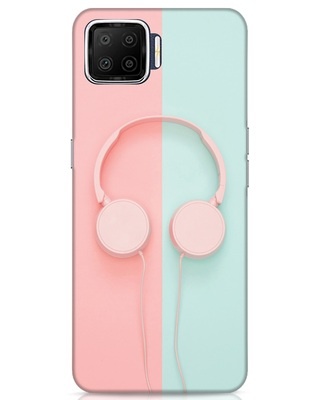 Shop Pastel Music Oppo F17 Mobile Covers-Front