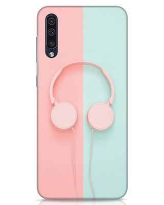 Shop Pastel Music Samsung Galaxy A50 Mobile Cover-Front
