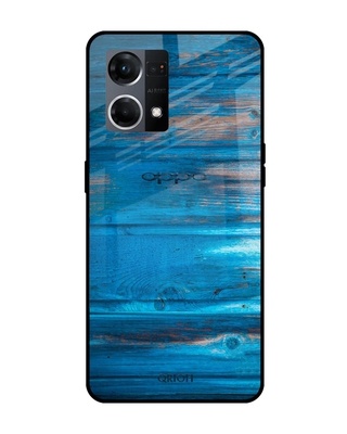 Shop Patina Finish Printed Premium Glass Cover for OPPO F21 Pro (Shockproof, Light Weight)-Front