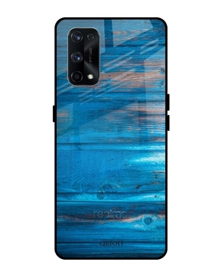 Shop Patina Finish Printed Premium Glass Cover for Realme X7 Pro (Shock Proof, Lightweight)-Front