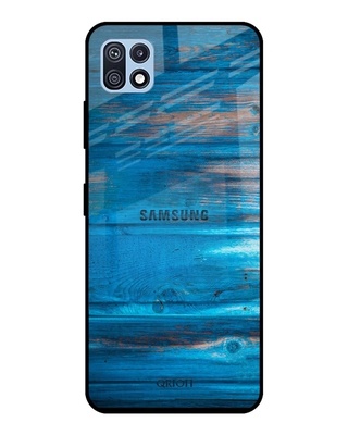 Shop Patina Finish Printed Premium Glass Cover for Samsung Galaxy F42 5G (Shock Proof, Light Weight)-Front