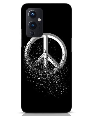 Shop Peace Dispersion OnePlus 9 Mobile Covers-Front