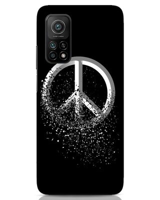 Shop Peace Dispersion Xiaomi Mi 10T Mobile Covers-Front
