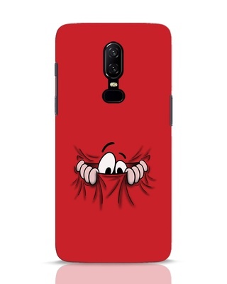 Shop Peek Out OnePlus 6 Mobile Cover-Front