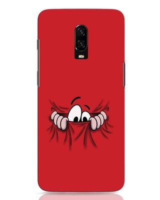 Shop Peek Out OnePlus 6T Mobile Cover-Front