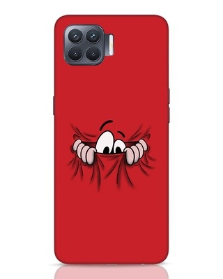 Shop Peek Out Oppo F17 Pro Mobile Covers-Front