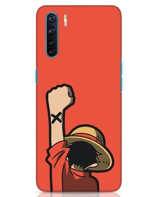Shop Pirate King Designer Hard Cover for Oppo F15-Front