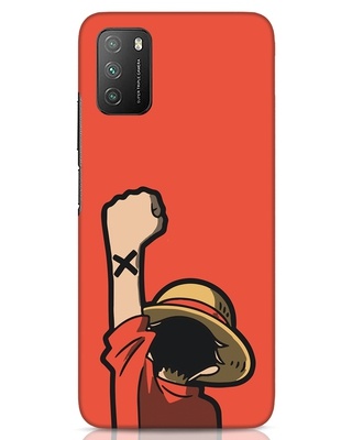 Shop Pirate King Designer Hard Cover for Xiaomi Poco M3-Front