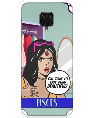 Shop Pisces Zodiac Designer Hard Cover for Xiaomi Poco M2 pro-Front
