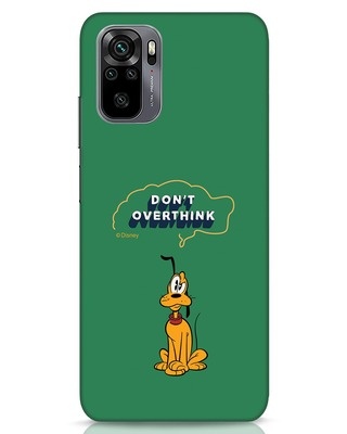 Shop Pluto Thinking Xiaomi Redmi Note 10 Mobile Cover (DL)-Front