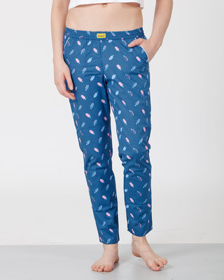 Popsicles All Over Printed Pyjama Women's Printed Pyjamas Bewakoof.com
