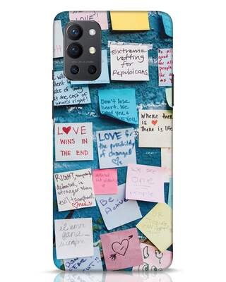 Shop Post It Up OnePlus 9R Mobile Cover-Front