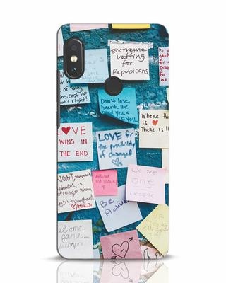 Shop Post It Up Xiaomi Redmi Note 5 Pro Mobile Cover-Front