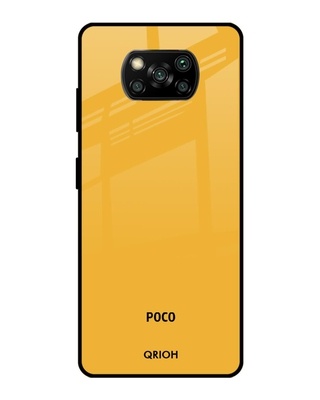 Shop Premium Glass Cover for Poco X3 Pro (Shock Proof, Lightweight)-Front