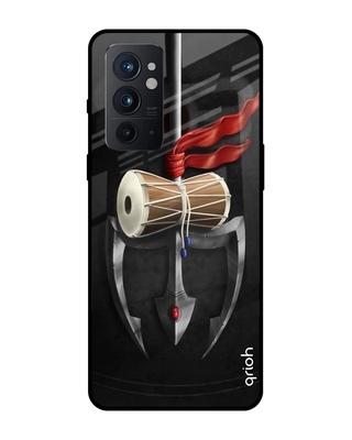 Shop Printed Premium Glass Cover For OnePlus 9RT (Shock Proof, Impact Resistant)-Front