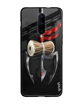 Shop Printed Silicon Glass Cover For OnePlus 7 Pro (Light Weight, Impact Resistant)-Front