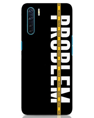 Shop Problem Designer Hard Cover for Oppo F15-Front