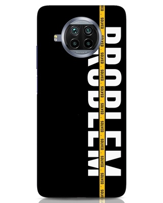 Shop Problem Designer Hard Cover for Xiaomi Mi 10i 5G-Front